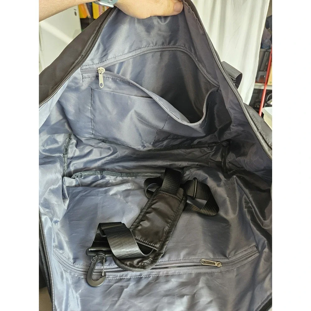 KURGOOL Black Gym Duffel Bag 17